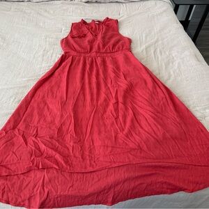 Old Navy Red Sleeveless Dress